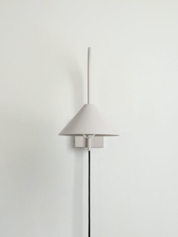Orta - 1 light warm white cone wall light - Image 3