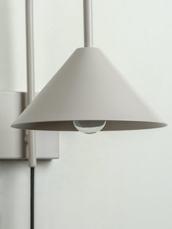 Orta - 1 light warm white cone wall light - Image 5