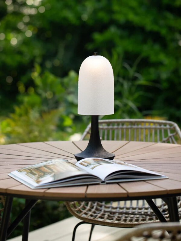 Ember - charred wood rechargeable table lamp - Image 5