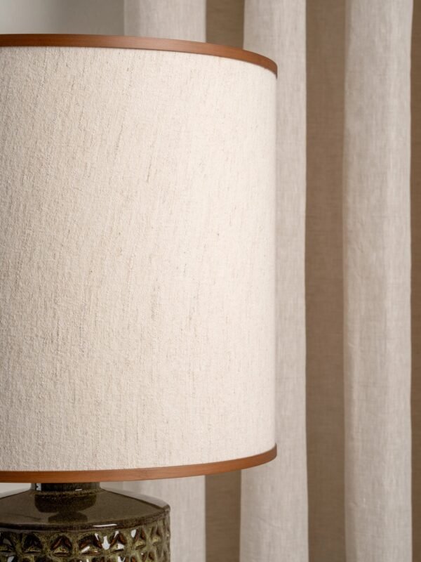 Filaree - tall green glazed ceramic table lamp - Image 4