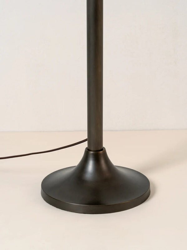 Ottino - bronze and linen floor lamp - Image 6